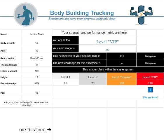 Bodybuilding-Tracking